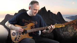 ENSLAVED - Building With Fire guitar cover
