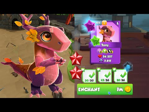 Autumn Dragon Max Level 10 Star , Dragon Mania Legends | Gameplay Part 1749 HD