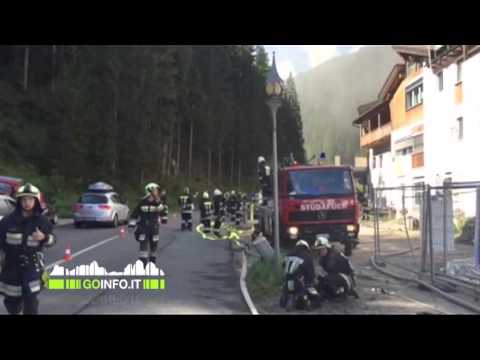 Grosso incendio a Pederoa