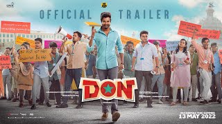 Don - Official Trailer  Sivakarthikeyan Priyanka M