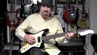 Video thumbnail for 1967 Supro Normandy Guitar Demo by drowninginguitars