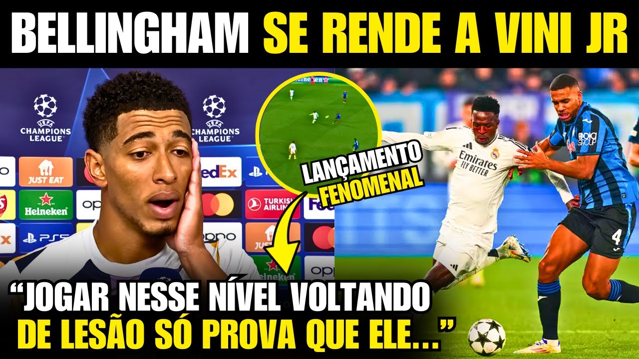 🚨 EITA! Olha o que o BELLINGHAM FALOU DO SHOW DO VINI JR ONTEM!