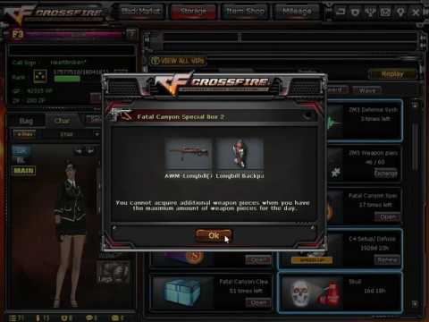 CrossFire NA: Opening ZM3 crate box (Bad luck)