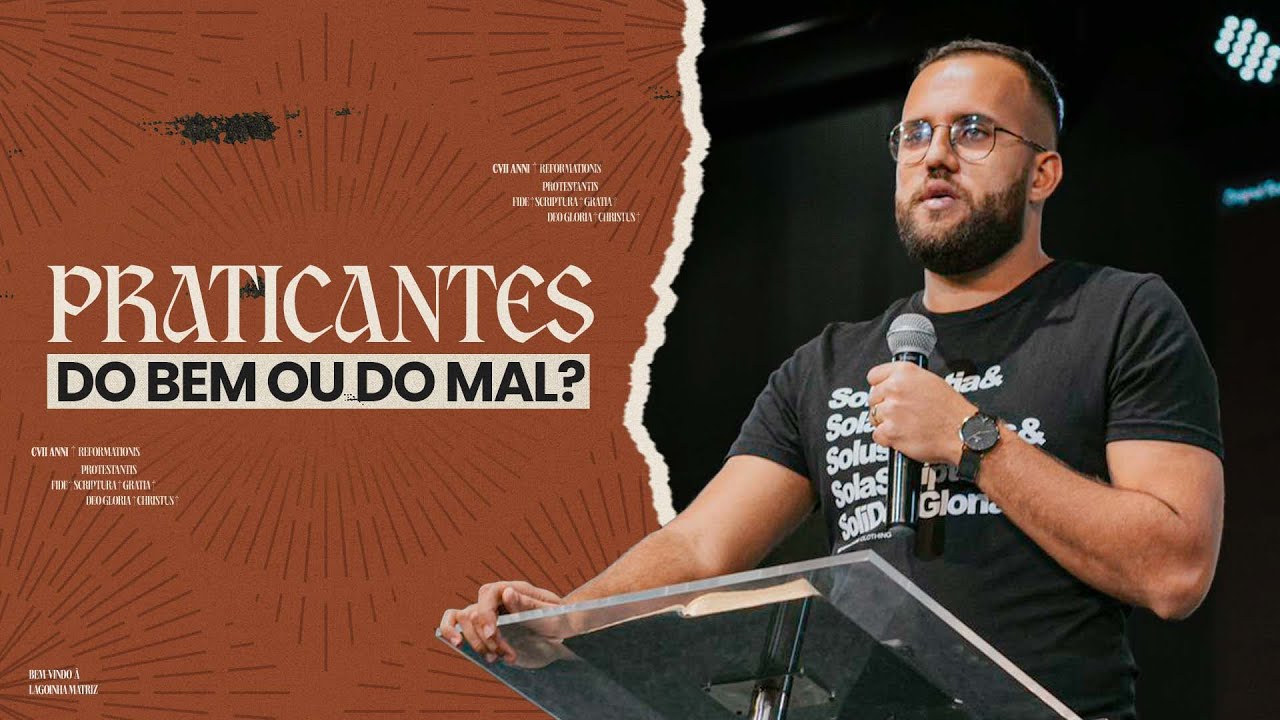 PRATICANTES DO BEM OU DO MAL? - PR. JEAN MELLO | CELEBRAÇÃO DA TARDE 04/10/2024
