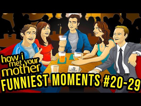 Funniest Moments #20-29 - How I Met Your Mother (30,000 Subscribers Special)