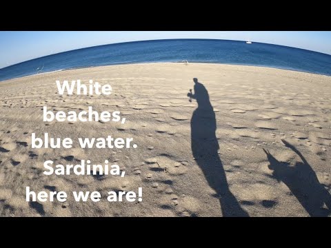 Sailing the east coast of Sardinia