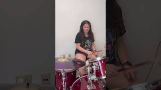 Shoulda known better drum cover. 49 days until I see @donnyosmond in Nashville! 💜🎉