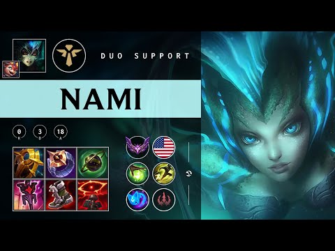 Nami Support vs Soraka - NA Master Patch 25.24