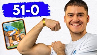 I Got 51 Wins IN A ROW with Barbarian Hut! - Deck Guide by Ian77