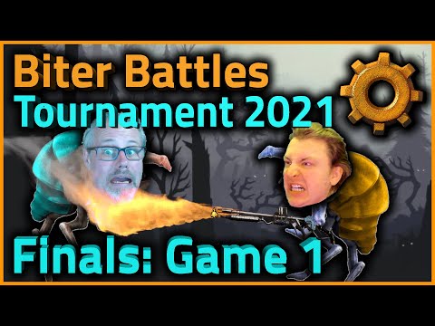 Grand Finals 2021, Game 1 - Biter Battle 5v5 - Steelaxe Biters vs. Banana - Commentary by SMTaishan