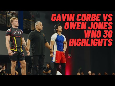 WNO30 Gavin Corbe vs Owen Jones: Match Highlights + BTS