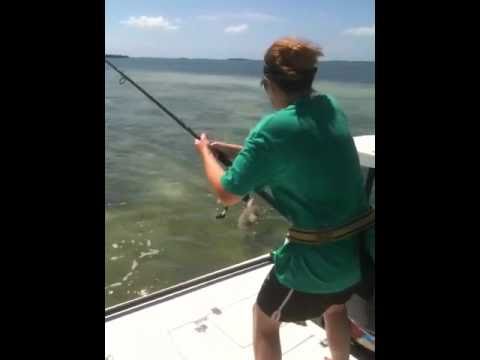 Pardon her french, karens 2nd shark in key west!