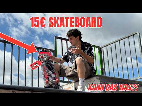 15€ SKATEBOARD - LOHNT SICH DAS?!