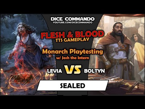 Flesh and Blood TCG | TTS Playtesting | Blitz | Boltyn v Levia