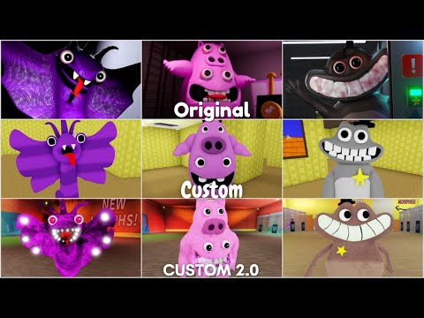 Original Garten of Banban 3 vs Custom Garten of Banban 3 vs Custom 2.0 Garten of Banban 3 Jumpscares