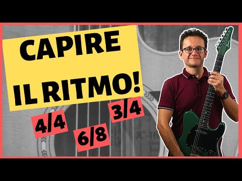 Capire il ritmo - Differenze tra 4/4, 3/4, 6/8