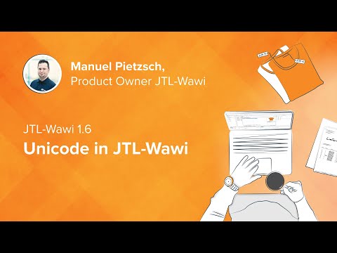 Unicode Unterstützung im Warenwirtschaftssystem - JTL-Wawi 1.6