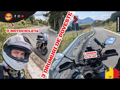 Traseu moto de weekend : 3 dintre cele mai spectaculoase drumuri din Romania cu Yamaha Tracer 9GT+