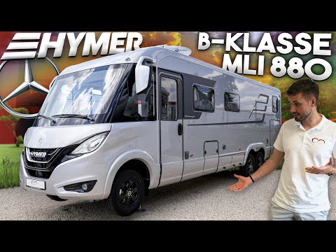 Hymer B-Class MLI 880 🔥 | The MEGA presentation with SLC chassis - test drive! | Price, technolog...