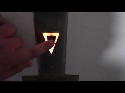 Triangle Buttons! 1950's Westinghouse Traction Elevator - ALCOPAAPT7 - Pittsburgh, PA | ECFE