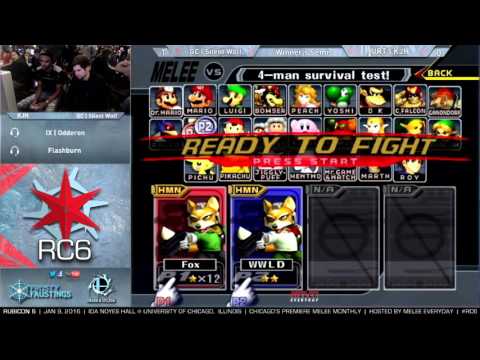 Rubicon 6 - Top 32, WS: GC | SilentWolf (Green Fox) vs. URT | KJH (Fox)