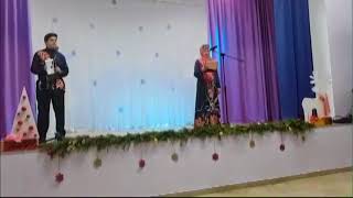 Рождественские гуляния с гармонью в Замартынье 2018 год.