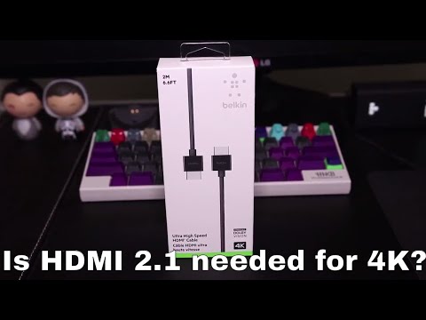 Are HDMI 2.1 Cables Neccesary for 4K?