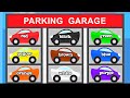 Cars Trucks Street Vehicles Teaching Colors Learning Colours Video For Children Organic Learning
