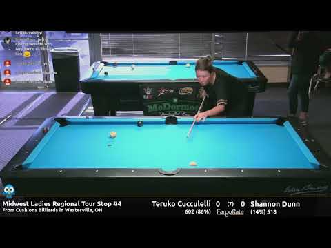 Teruko Cucculelli vs Shannon Dunn (Hotseat match) - 2018 MLRT Stop #4