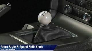 Mustang Retro Style 6-Speed Shift Knob (11-12 All) Review