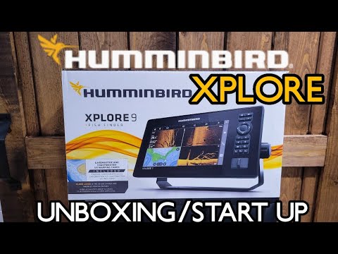 Humminbird Xplore Unboxing & Start up