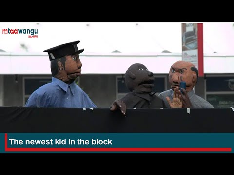 Puppets steal the show at the After 5 street vibes event in Nakuru 