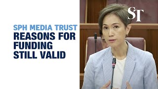 Reasons for funding SPH Media still valid: Josephine Teo | In Parliament