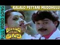 Kalalo Pettani Muddhulu Video Song Attaku Yumudu Ammayiki Mogudu Movie Chiranjeevi Vijayasanthi