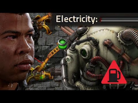 Factorio inserter struggles to power itself before dying
