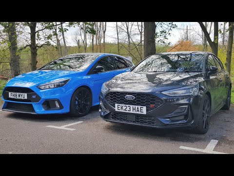 My 2018 MK3 Ford Focus RS vs 2023 Ford Focus MK4.5 Facelift ST Track Pack