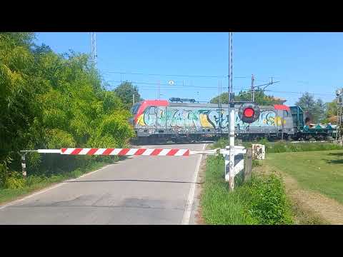 Passaggio a livello Faenza (RA) Via Formellino - Level crossing - Spoorwegovergang