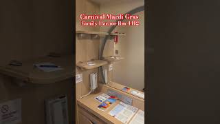 Carnival Mardi Gras Family Harbor Interior Room 4412