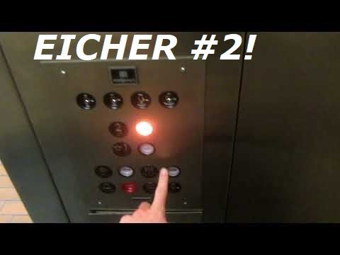Montgomery A-series hydraulic elevator at Eicher technical center, SCC, Milford NE