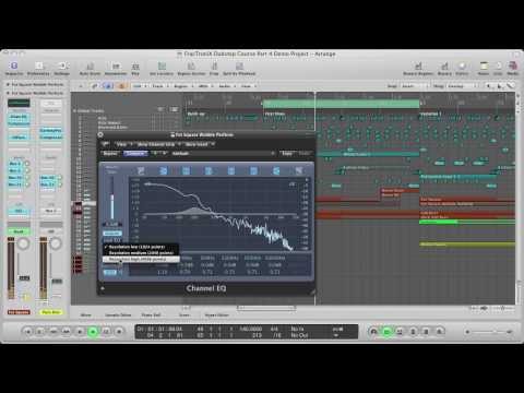 Refining the Mix - Excerpt from FracTroniX Dubstep Production Course made in Logic Pro