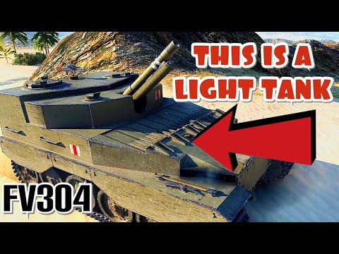 Bert is A LIGHT TANK FV304 World of Tanks Console wot console
