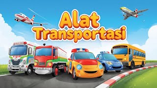 Download lagu Mengenal Alat Transportasi | Belajar Nama dan Suara Kendaraan untuk Anak-anak mp3