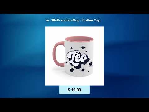 leo 304#- zodiac-Mug / Coffee Cup