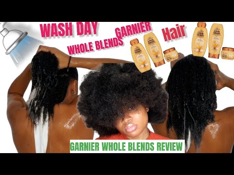 Updated Natural Hair WashDay Routine With Garnier...