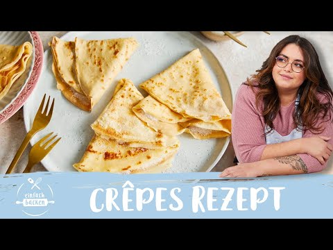 Crêpes – das beste französische Original-Rezept 🇫🇷 auch für die Pfanne!!!  I Einfach Backen