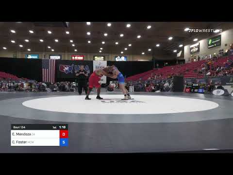 130 Lbs Rr Rnd 3 - Esteban Mendoza, California Vs Chris Foster, Mat Creatures Wrestling Club 5db9