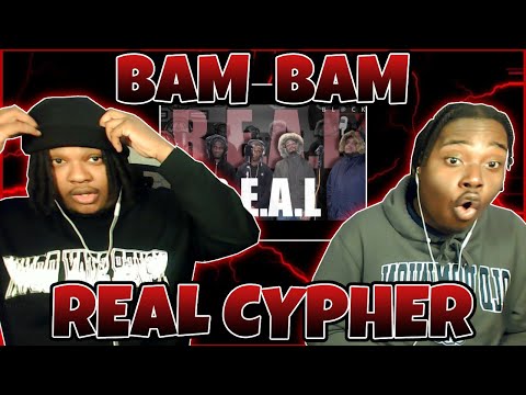 OH MY GODD!!! BLOODLINE Reacts to R.E.A.L [Bam Bam, NinjaMan Stinj, Trilla, Coinz, Big Watch] CYPHER