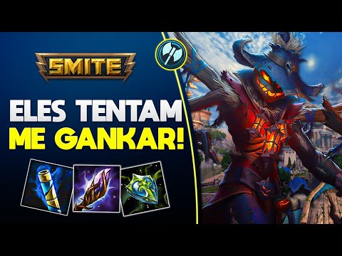Eles tentam me GANKAR! Mas aqui o HP é OP! AH PUCH SOLO - ⚡ Smite BR Conquista