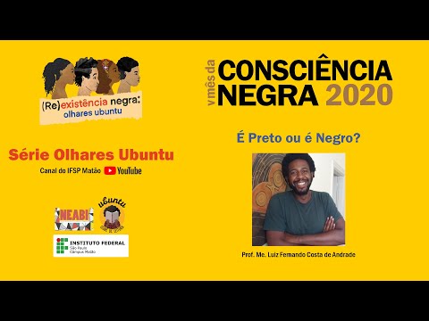 É preto ou é negro? - Olhares Ubuntu