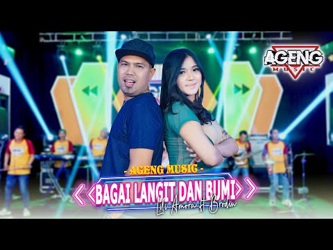 BAGAI LANGIT DAN BUMI - Lili Amora ft Brodin Ageng Music (Official Live Music)